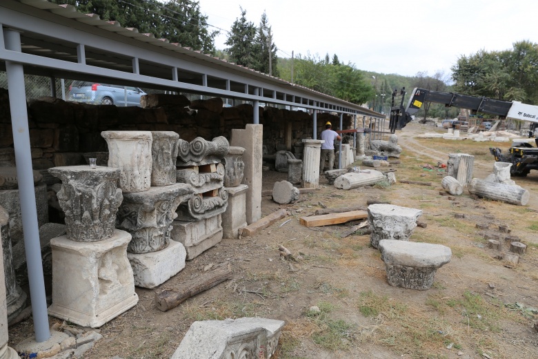 Stratonikeia Antik Kenti taş hastanesi