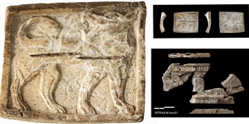 Kerkeneste tahminen 3 bin yıllık kurt figürü bulundu