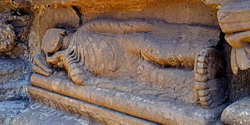 En yaşlı Uyuyan Buda heykeli Pakistanda bulundu