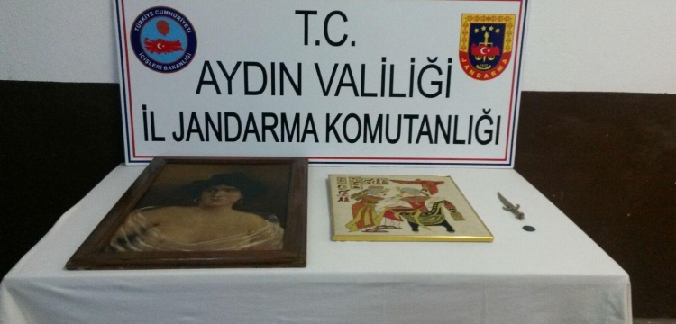 Aydın'da tarihi eser kaçakçılığı