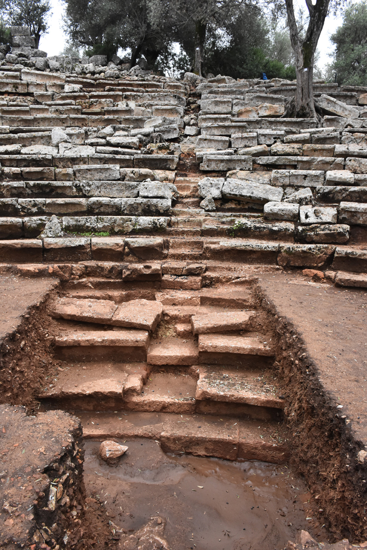 Sedir Adası Kedrai antik kentinde arkeoloji kazı çalışmaları