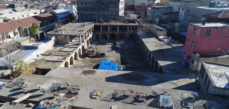 Gaziantep Mecidiye Hanı restore ediliyor