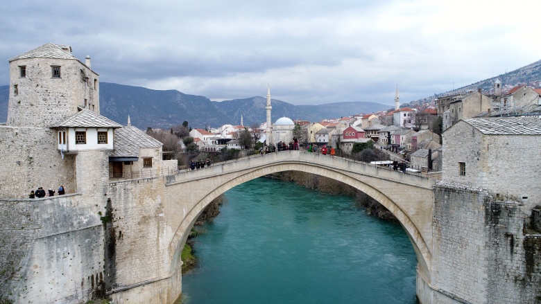 Tarihi Mostar Köprüsü