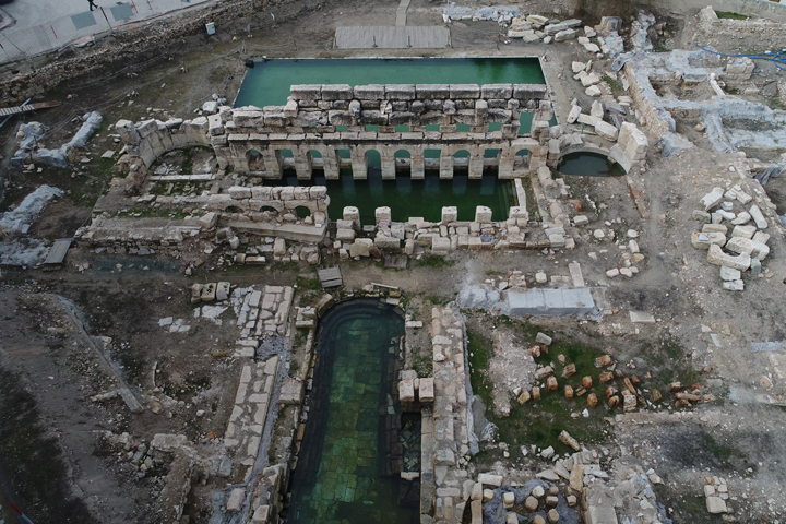 Yozgat Sarıkaya'daki Basilica Therma Roma Hamamı