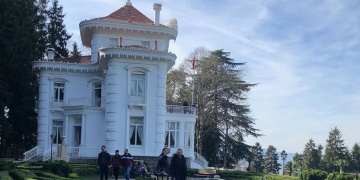 Trabzonda turistlerin ilk adresi Atatürk Köşkü oluyor