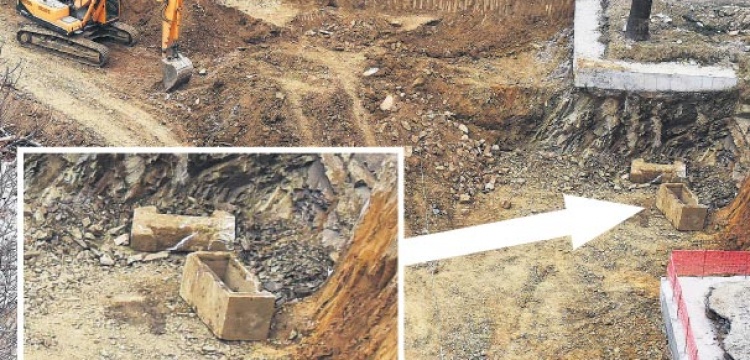 Kadıköy'de lise inşaatından arkeolojik bulgular çıktı