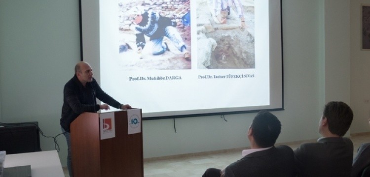 Prof. Dr. Muhibbe Darga'nın başlattığı arkeojik kazısı anlatıldı