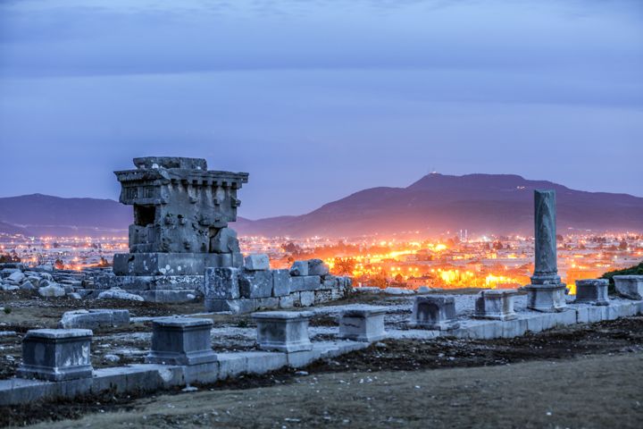 Likya'nın başkenti Xanthos Antik Kenti