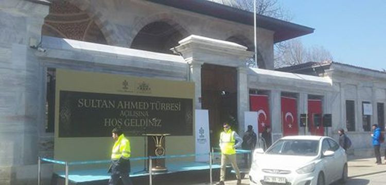 Sultan Ahmed Türbesinin restorasyonu tamamlandı