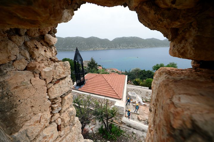 Antalya'nın karadan ulaşılamayan arkeolojik güzelliği