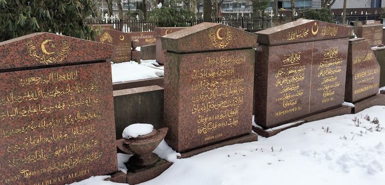 İskandinavya'nın en eski Müslüman mezarlığı