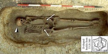 İtalyada bulunan iskelet 1400 yıllık ölüm makinesi çıktı