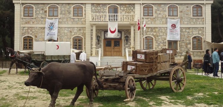 Çanakkale Savaşları'ndaki Sahra Hastanesinden manzaralar