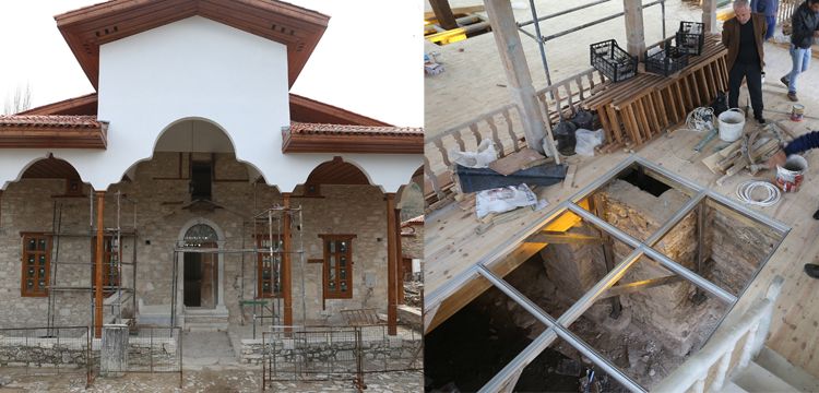 Arkeoloji kazısıyla gün yüzüne çıkan cami restore edildi