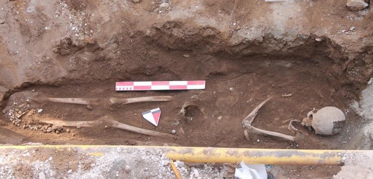 Mardin'de elektrik işçileri insan iskeleti buldu