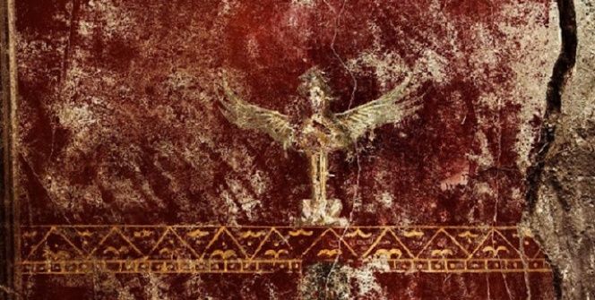 Pompeiide bulunan yeni duvar freskleri