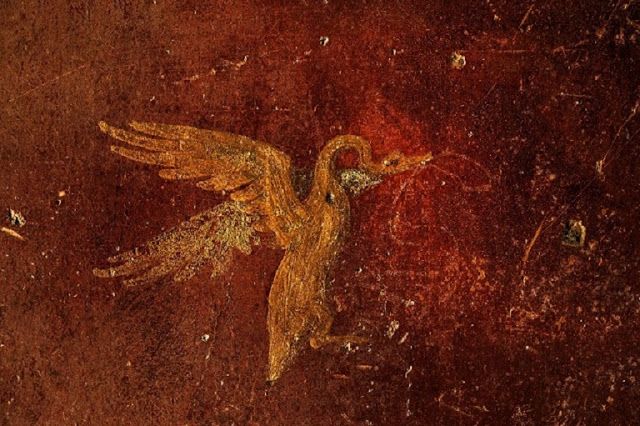 Pompeii'de bulunan yeni duvar freskleri