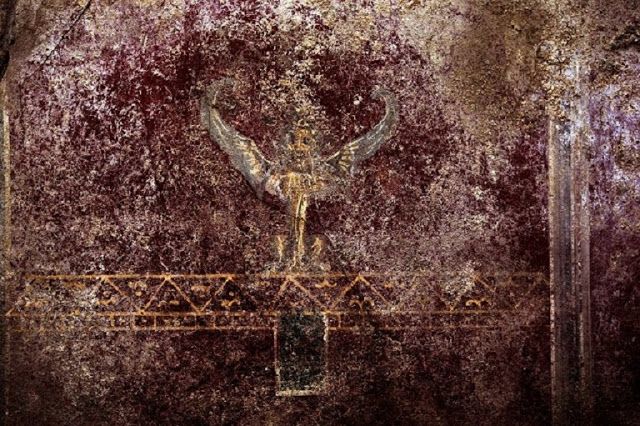 Pompeii'de bulunan yeni duvar freskleri