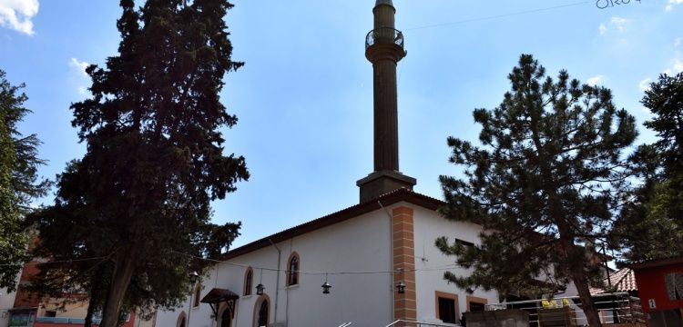 Merzifon'un tahta minareli tarihi camisi