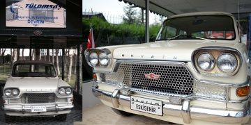 Türkiyenin ilk yerli otomobili Devrim müzede ilgi görüyor