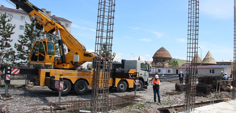 Erzurum arkeoloji müzesinin inşaatı sürüyor