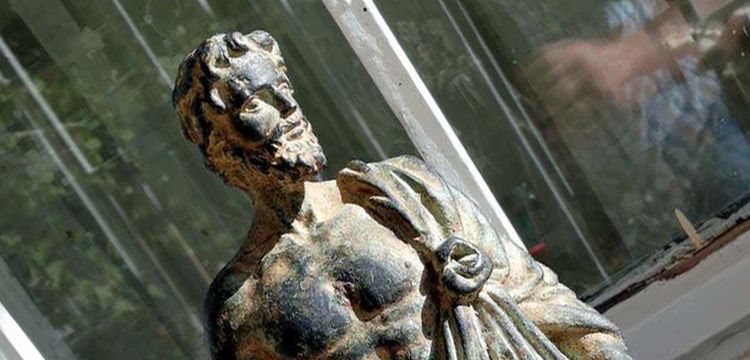 Kayseri'de silah kaçakçılarında tarihi heykel yakalandı
