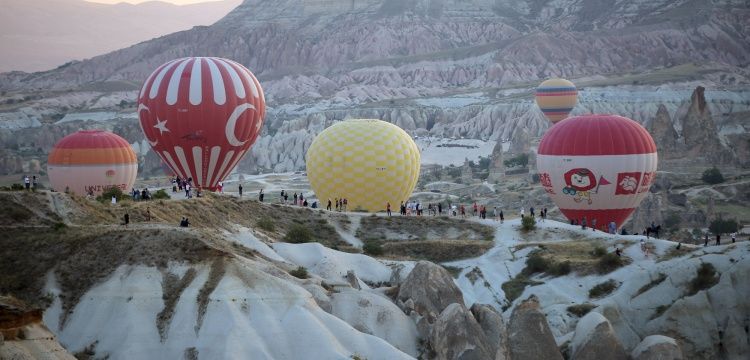 Kapadokya Turistlerin gözdesi