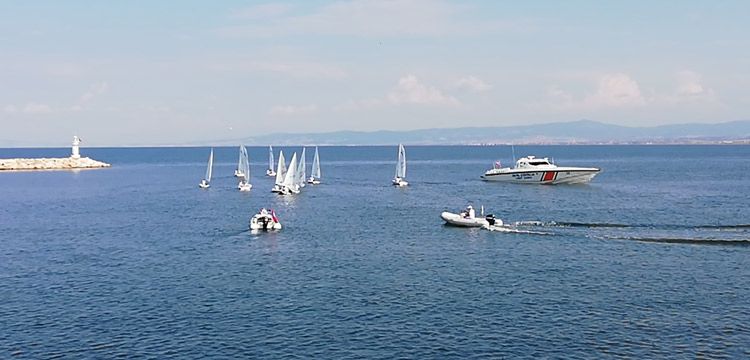 Karabiga'da yelkenler 2018 Troya Yılı aşkına açıldı