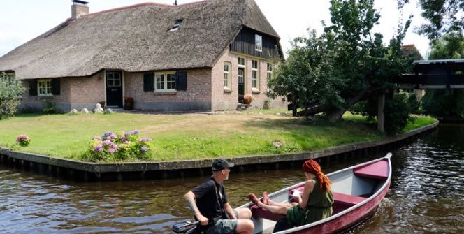 Hollandanın Ortaçağ köyü: Giethoorn