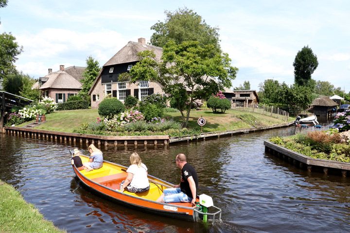 Hollanda'nın Ortaçağ köyü: Giethoorn