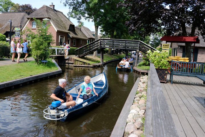 Hollanda'nın Ortaçağ köyü: Giethoorn