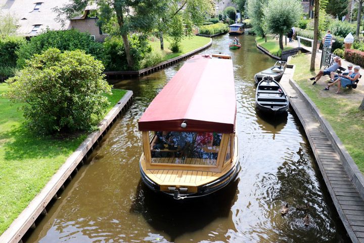 Hollanda'nın Ortaçağ köyü: Giethoorn