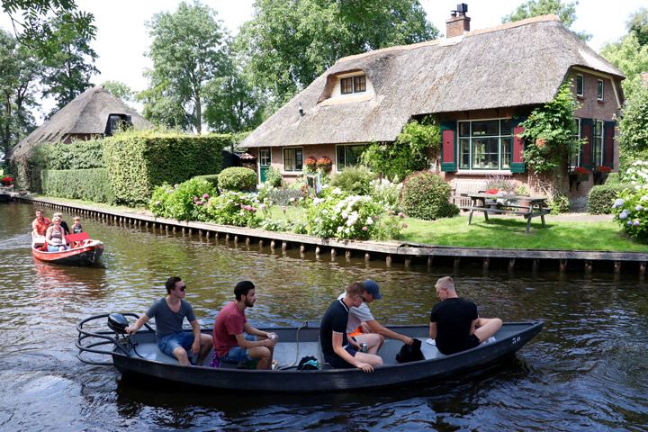 Hollanda'nın Ortaçağ köyü: Giethoorn