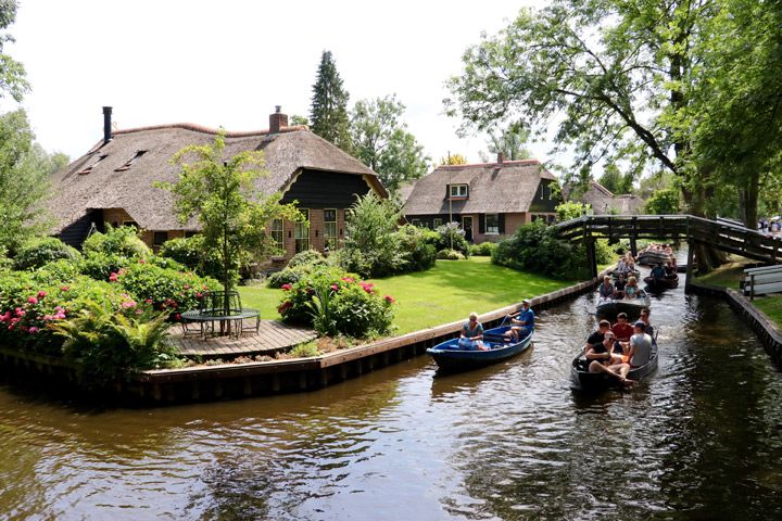 Hollanda'nın Ortaçağ köyü: Giethoorn