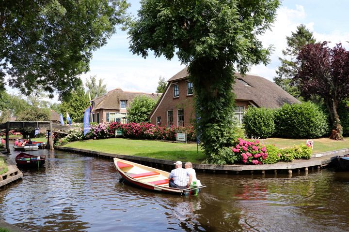 Hollanda'nın Ortaçağ köyü: Giethoorn