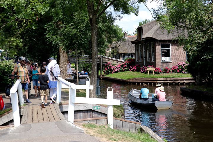 Hollanda'nın Ortaçağ köyü: Giethoorn