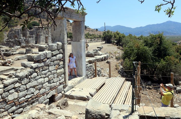 Kaunos Antik Kentinin tarihi güzellikleri