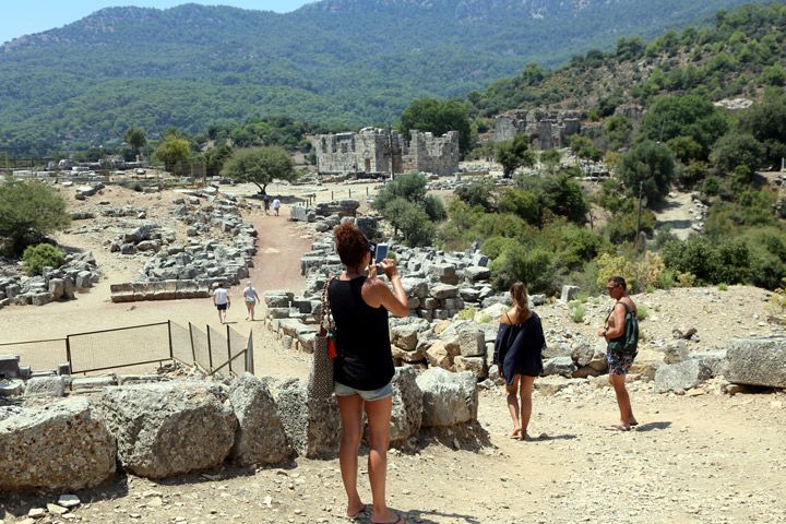 Kaunos Antik Kentinin tarihi güzellikleri