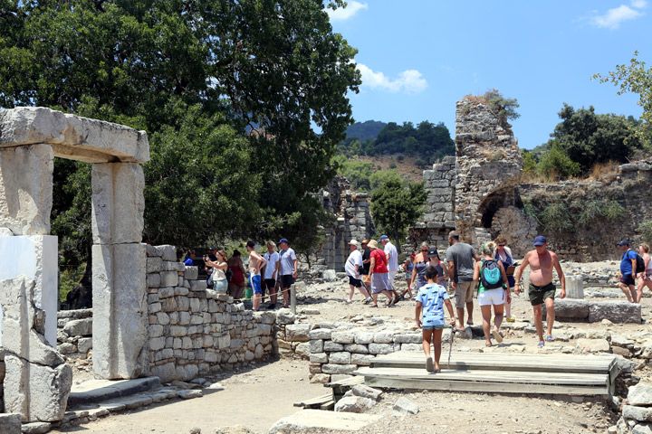 Kaunos Antik Kentinin tarihi güzellikleri