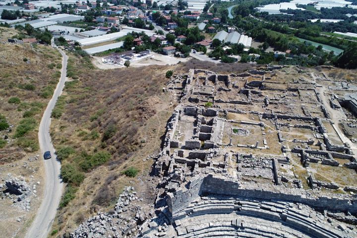 Hüzünlü destan diyarı Xanthos Antik Kenti