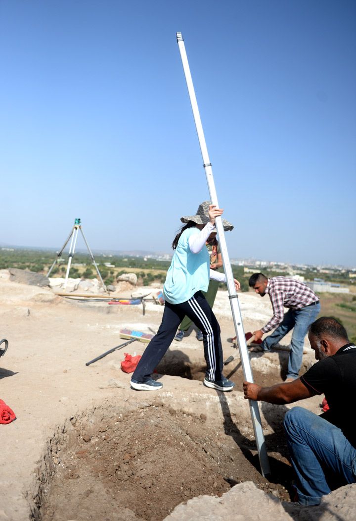 Oylum Höyük 2018 arkeoloji kazıları