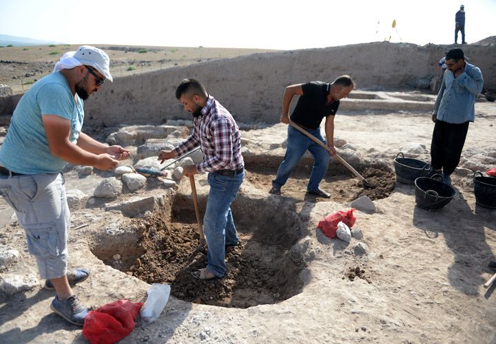 Oylum Höyük 2018 arkeoloji kazıları