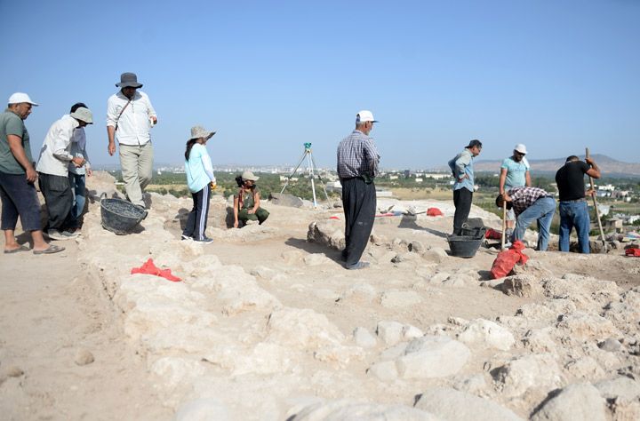 Oylum Höyük 2018 arkeoloji kazıları