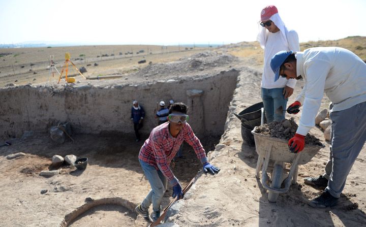 Oylum Höyük 2018 arkeoloji kazıları