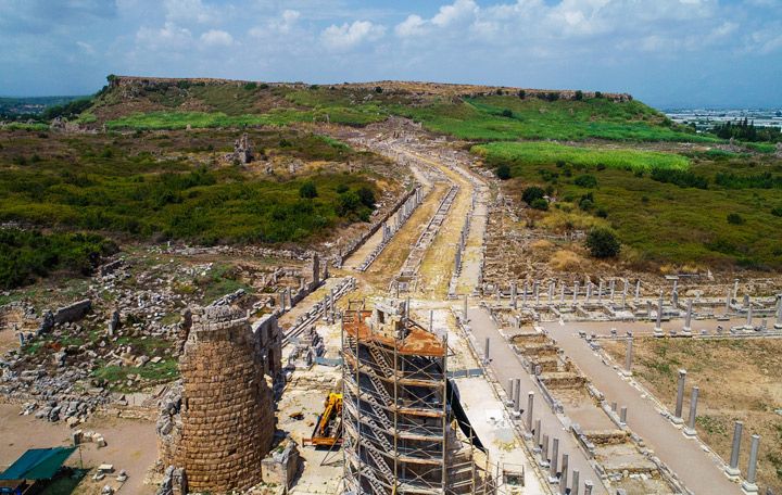 Antalya'daki Perge Antik Kenti