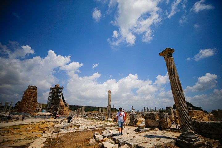 Antalya'daki Perge Antik Kenti