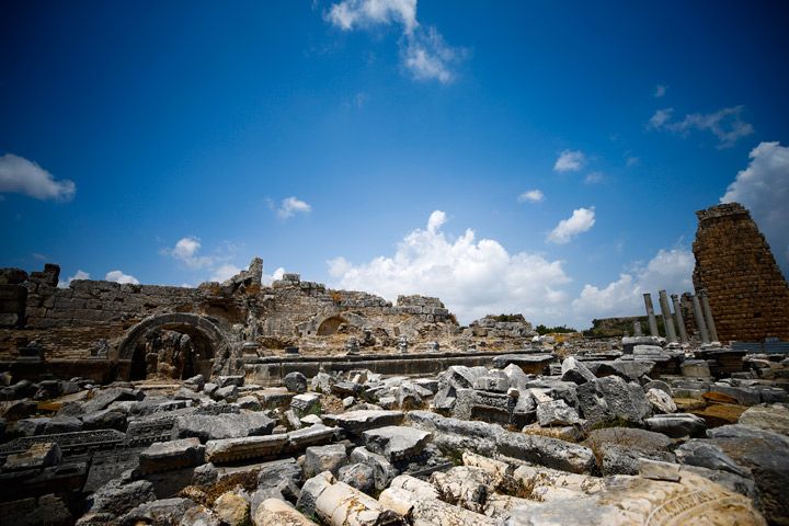 Antalya'daki Perge Antik Kenti