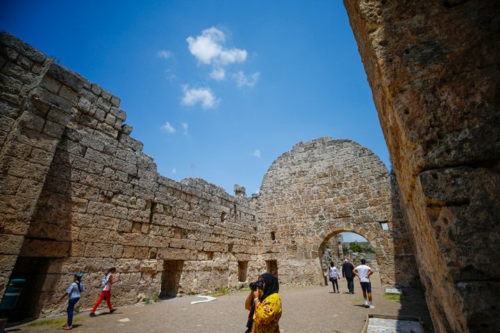 Antalya'daki Perge Antik Kenti