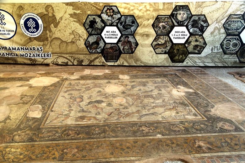 Kahramanmaraş'ın Germanicia mozaikleri