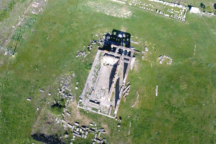 Anadolu'daki en iyi korunmuş Zeus Tapınağı